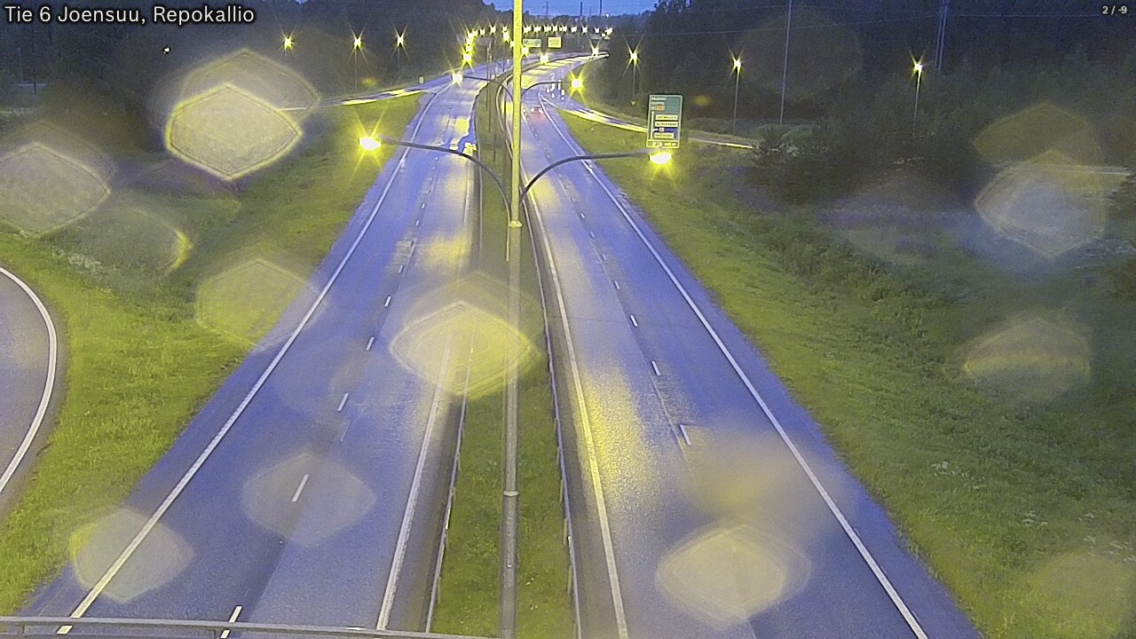 Kelikamerat Kuva Tie 6 Joensuu, Repokallio, Joensuu, Pohjois-Karjala