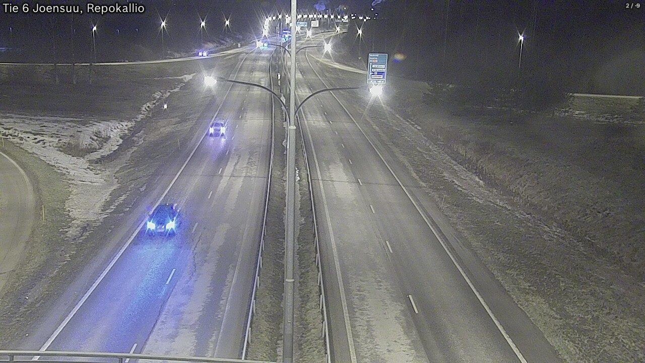 Kelikamerat Kuva Tie 6 Joensuu, Repokallio, Joensuu, Pohjois-Karjala