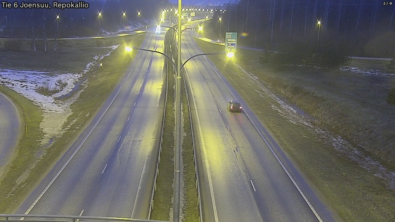 Kelikamerat Kuva Tie 6 Joensuu, Repokallio, Joensuu, Pohjois-Karjala