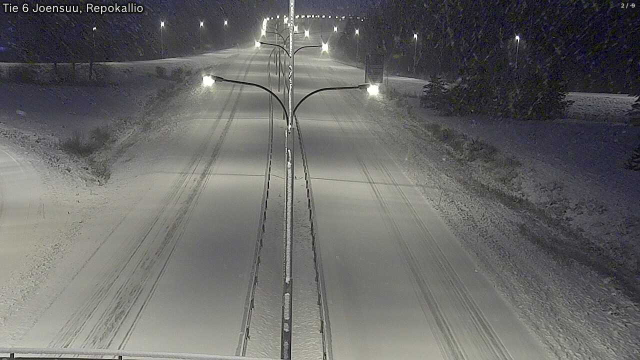 Kelikamerat Kuva Tie 6 Joensuu, Repokallio, Joensuu, Pohjois-Karjala