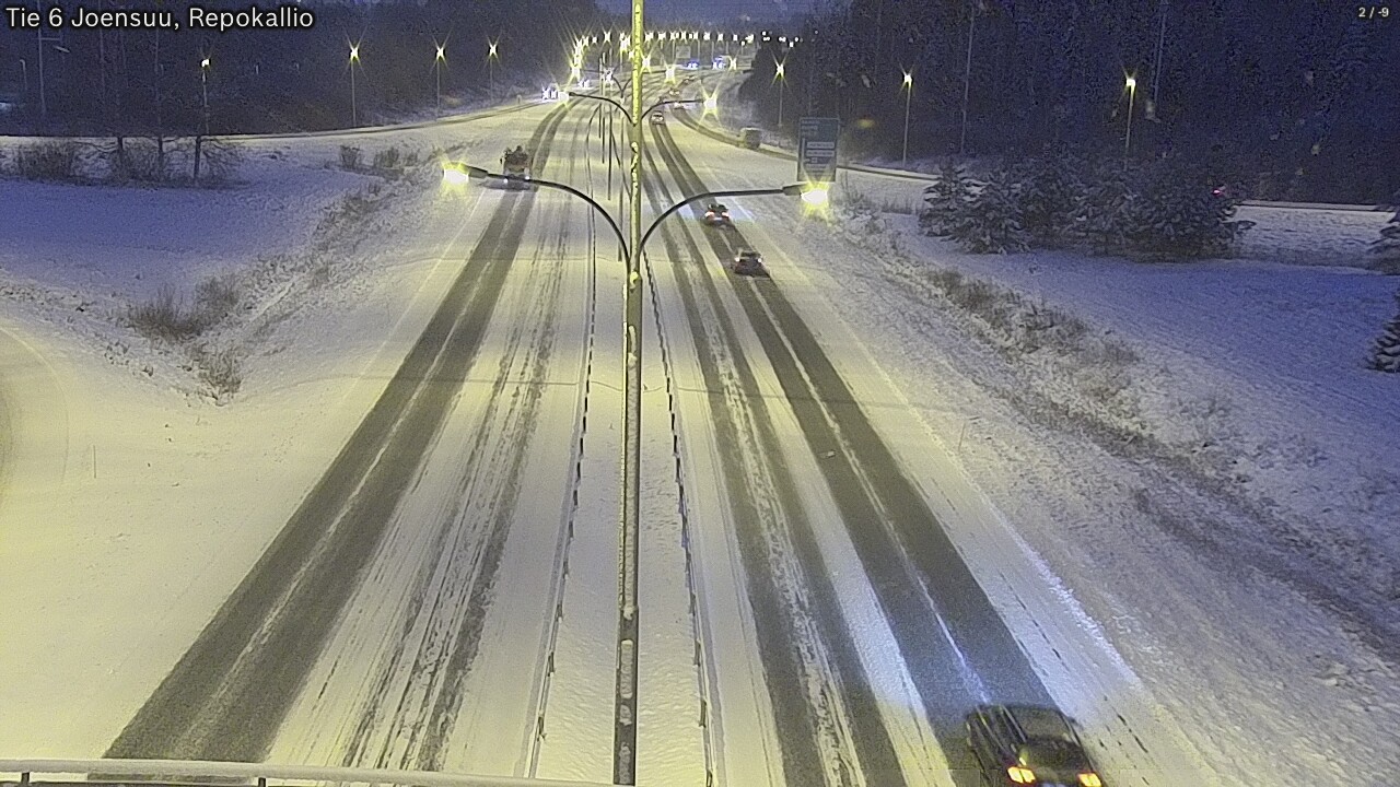 Kelikamerat Kuva Tie 6 Joensuu, Repokallio, Joensuu, Pohjois-Karjala