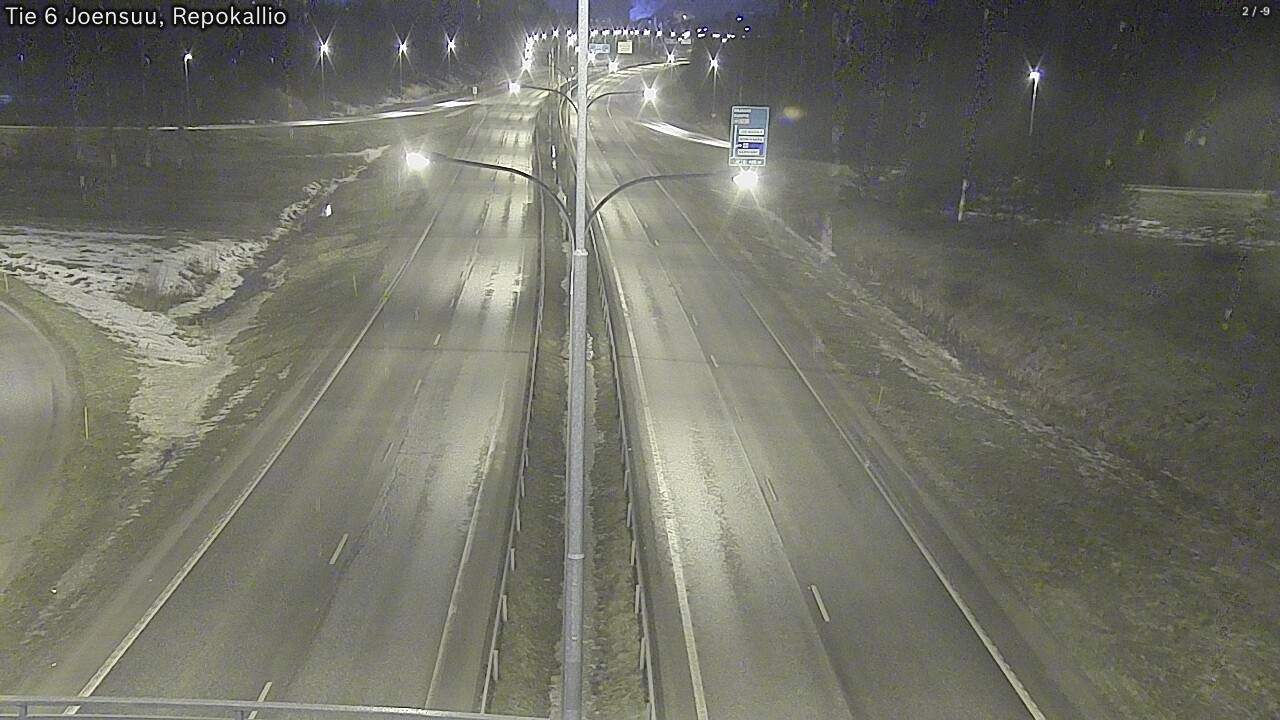 Kelikamerat Kuva Tie 6 Joensuu, Repokallio, Joensuu, Pohjois-Karjala