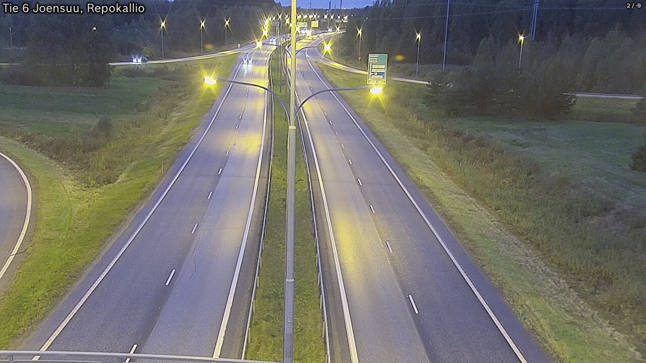 Kelikamerat Kuva Tie 6 Joensuu, Repokallio, Joensuu, Pohjois-Karjala