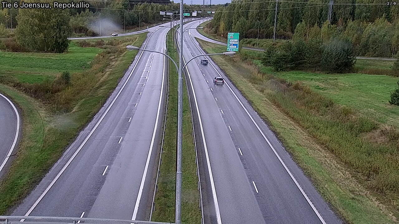 Kelikamerat Kuva Tie 6 Joensuu, Repokallio, Joensuu, Pohjois-Karjala