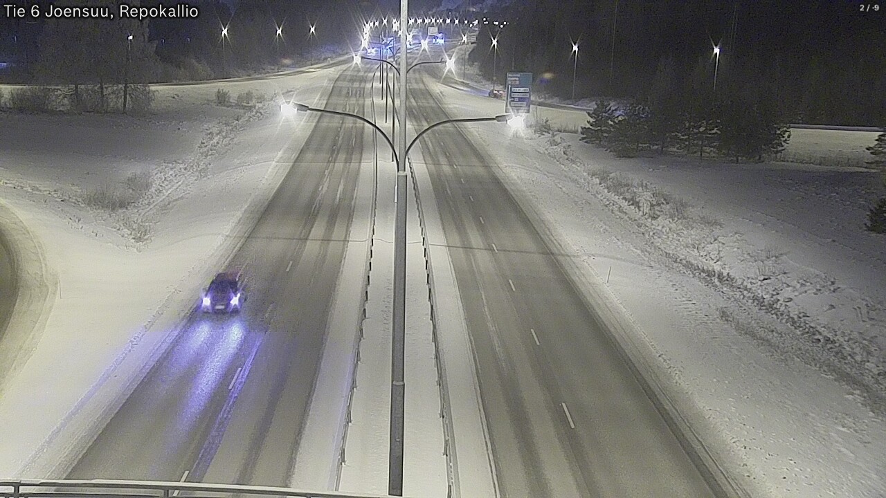 Kelikamerat Kuva Tie 6 Joensuu, Repokallio, Joensuu, Pohjois-Karjala