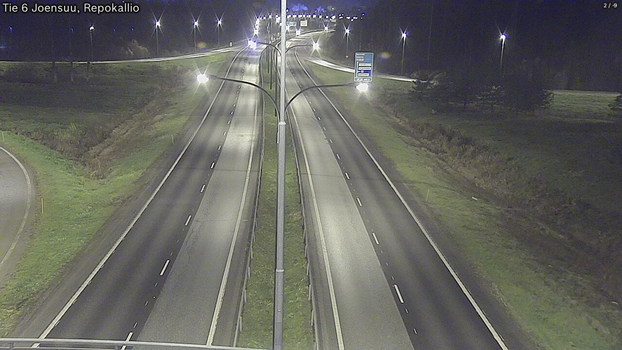 Kelikamerat Kuva Tie 6 Joensuu, Repokallio, Joensuu, Pohjois-Karjala