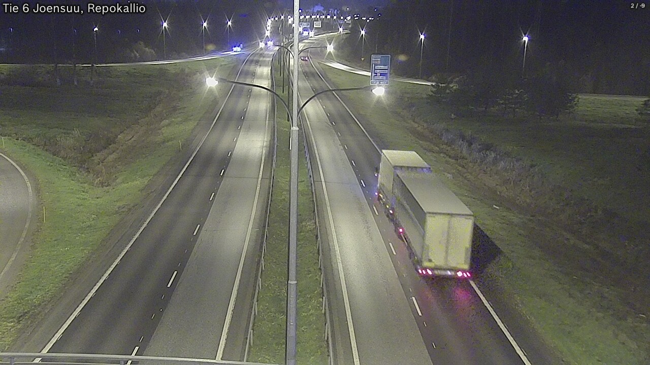 Kelikamerat Kuva Tie 6 Joensuu, Repokallio, Joensuu, Pohjois-Karjala