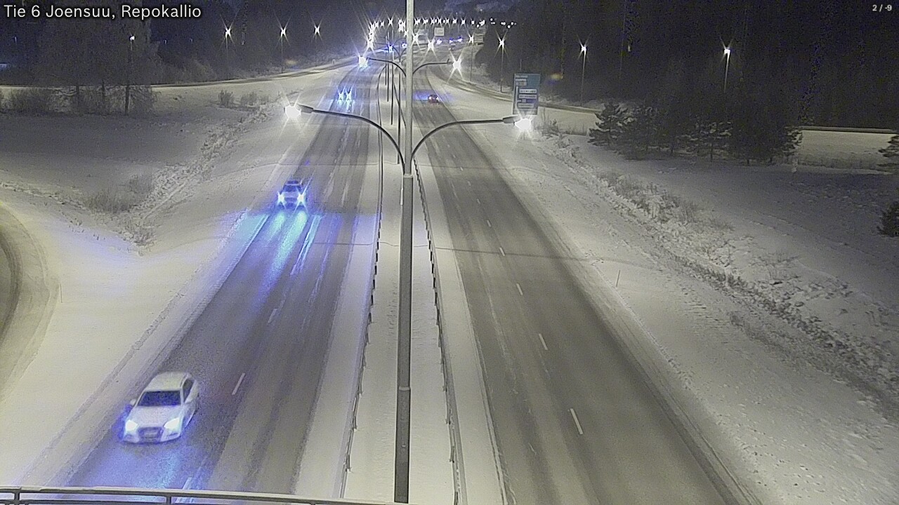 Kelikamerat Kuva Tie 6 Joensuu, Repokallio, Joensuu, Pohjois-Karjala