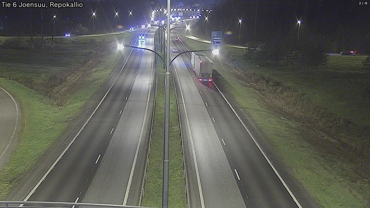 Kelikamerat Kuva Tie 6 Joensuu, Repokallio, Joensuu, Pohjois-Karjala