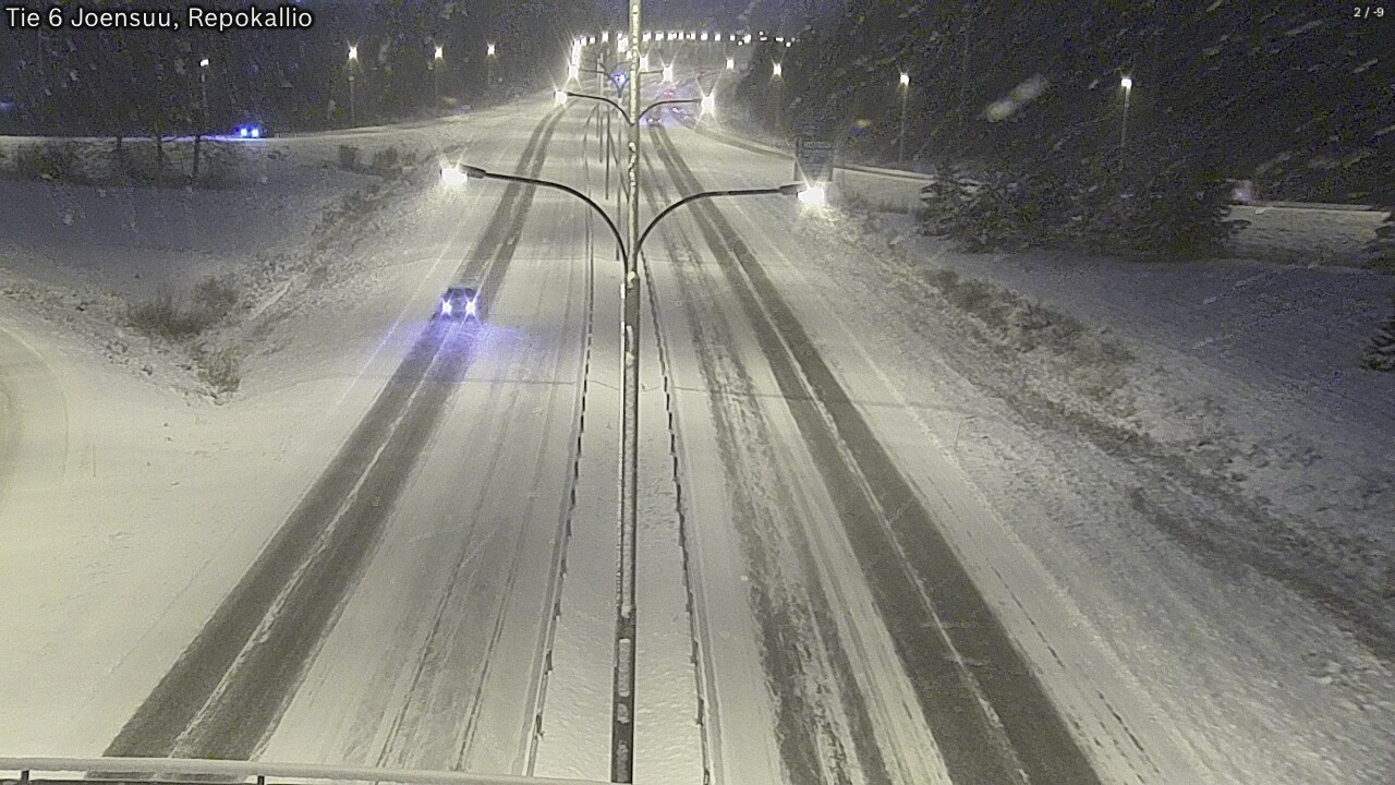 Kelikamerat Kuva Tie 6 Joensuu, Repokallio, Joensuu, Pohjois-Karjala