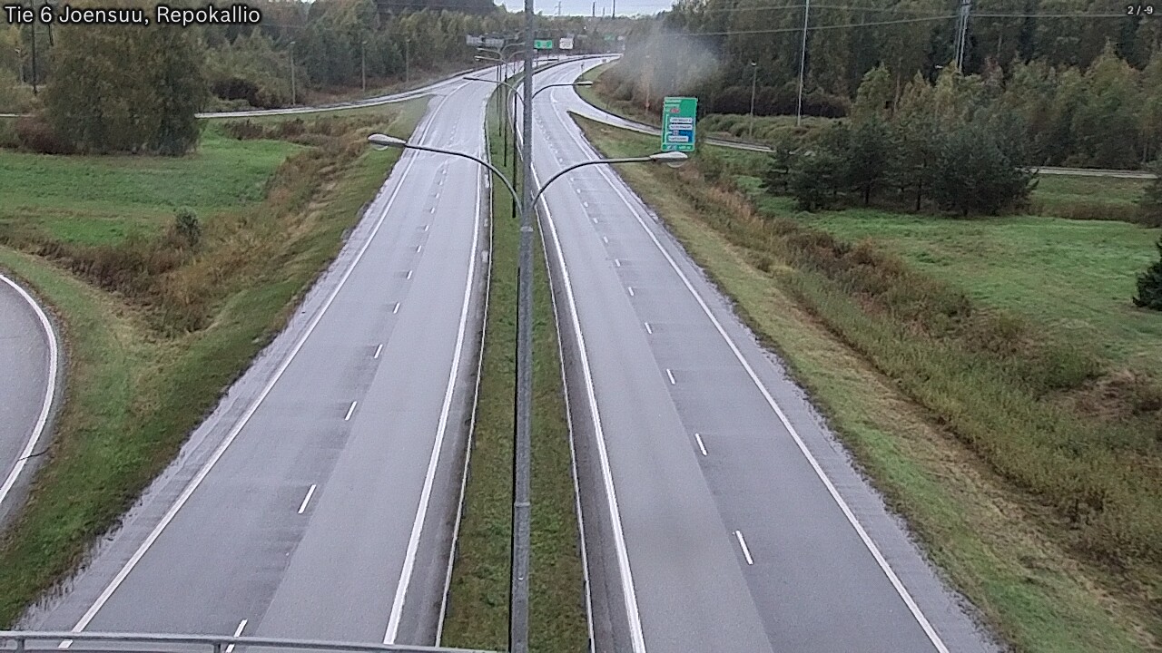 Kelikamerat Kuva Tie 6 Joensuu, Repokallio, Joensuu, Pohjois-Karjala