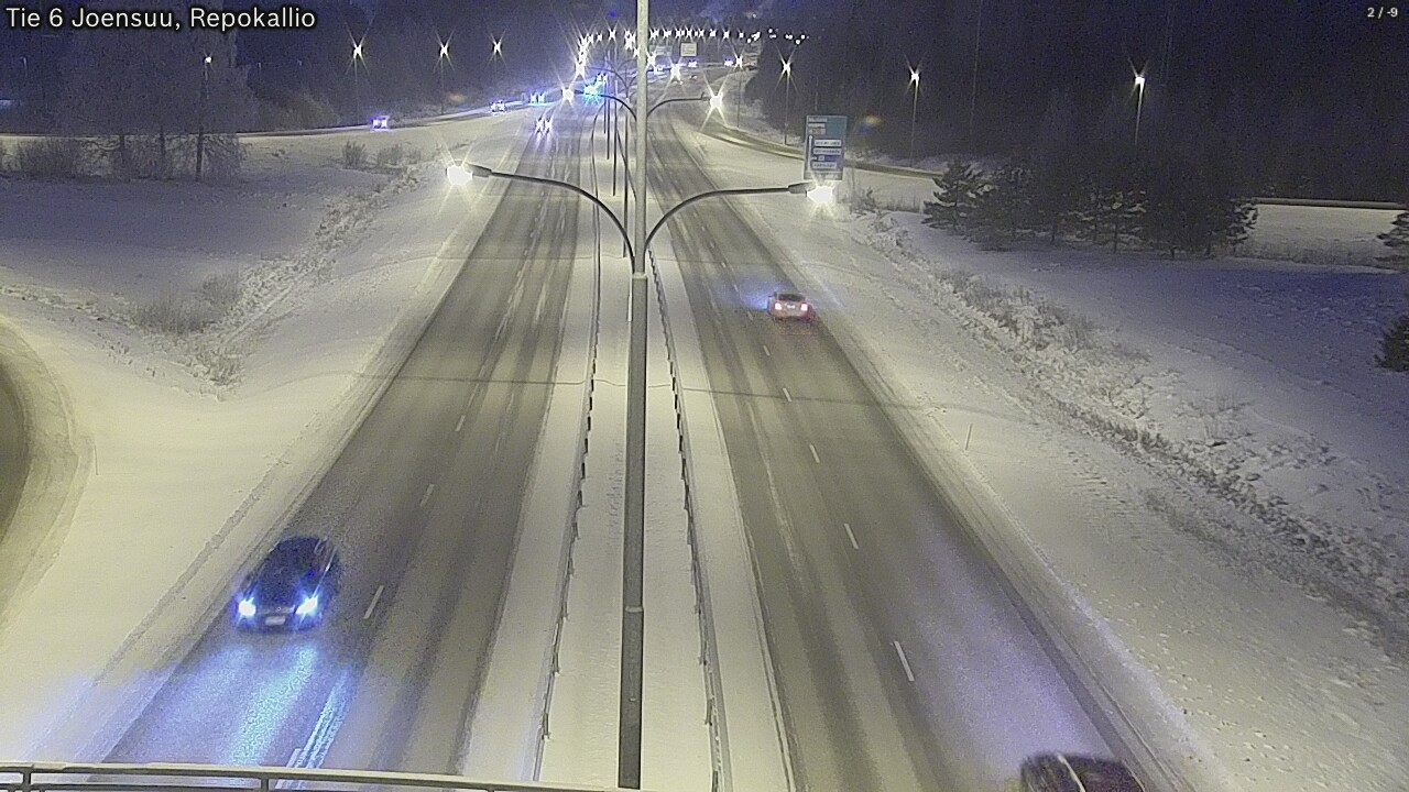 Kelikamerat Kuva Tie 6 Joensuu, Repokallio, Joensuu, Pohjois-Karjala