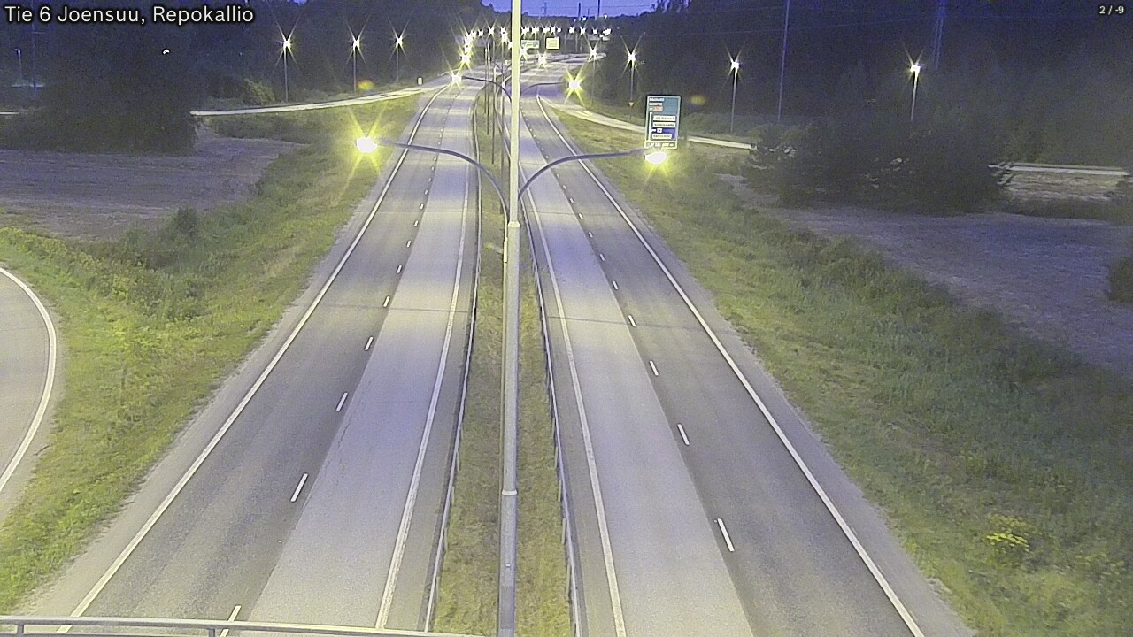 Kelikamerat Kuva Tie 6 Joensuu, Repokallio, Joensuu, Pohjois-Karjala