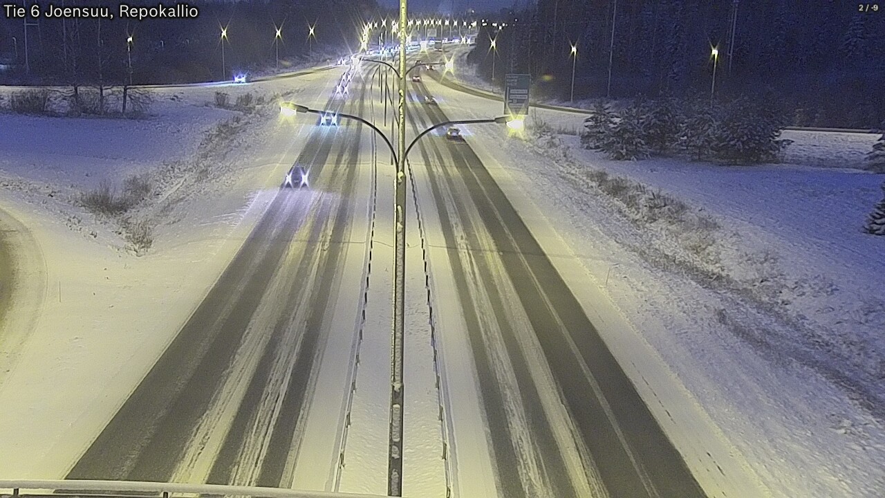 Kelikamerat Kuva Tie 6 Joensuu, Repokallio, Joensuu, Pohjois-Karjala