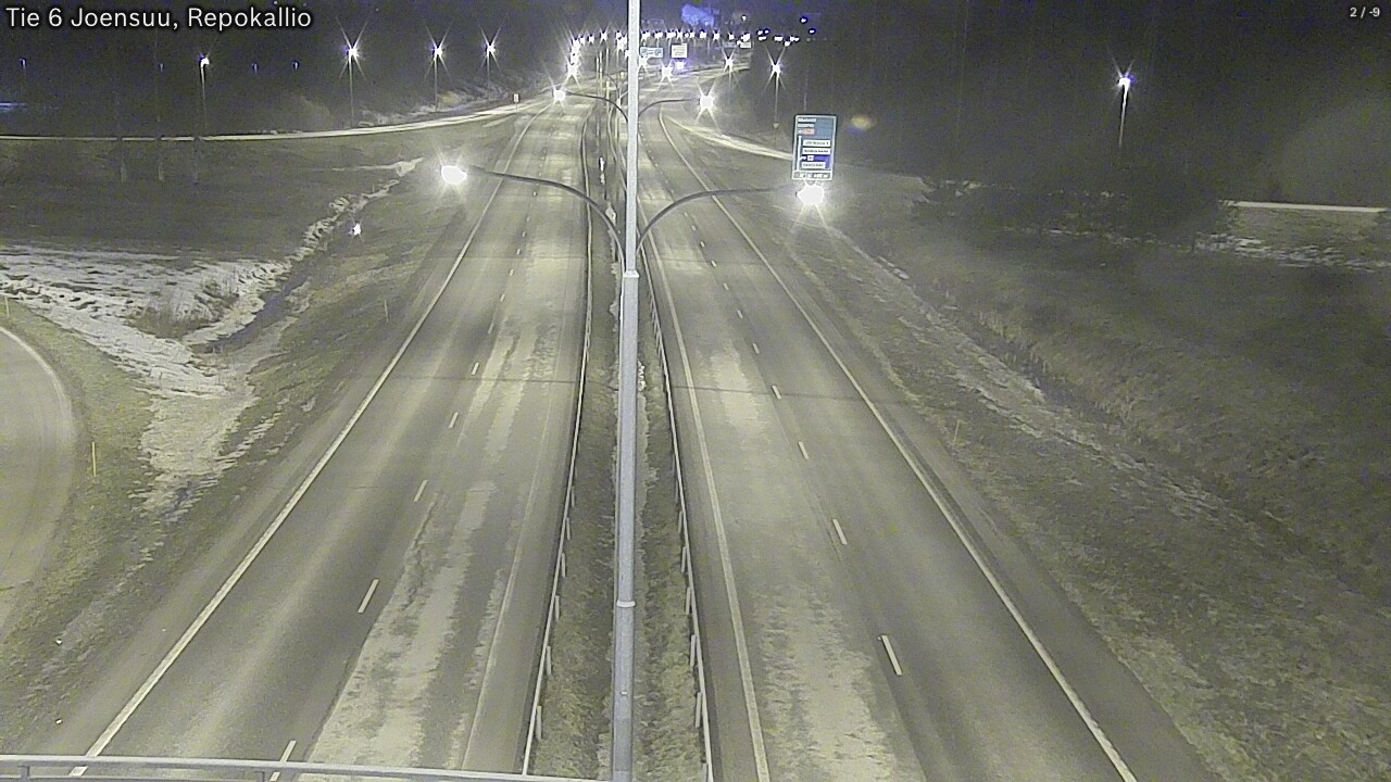 Kelikamerat Kuva Tie 6 Joensuu, Repokallio, Joensuu, Pohjois-Karjala