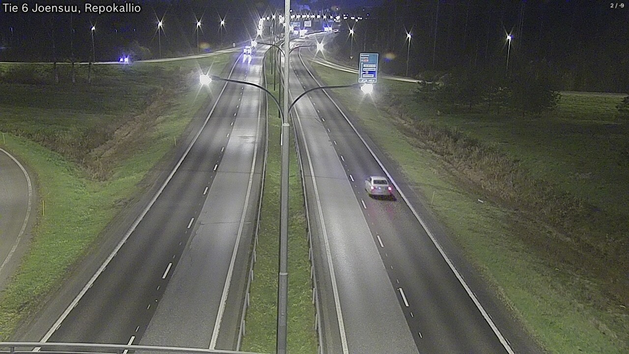 Kelikamerat Kuva Tie 6 Joensuu, Repokallio, Joensuu, Pohjois-Karjala