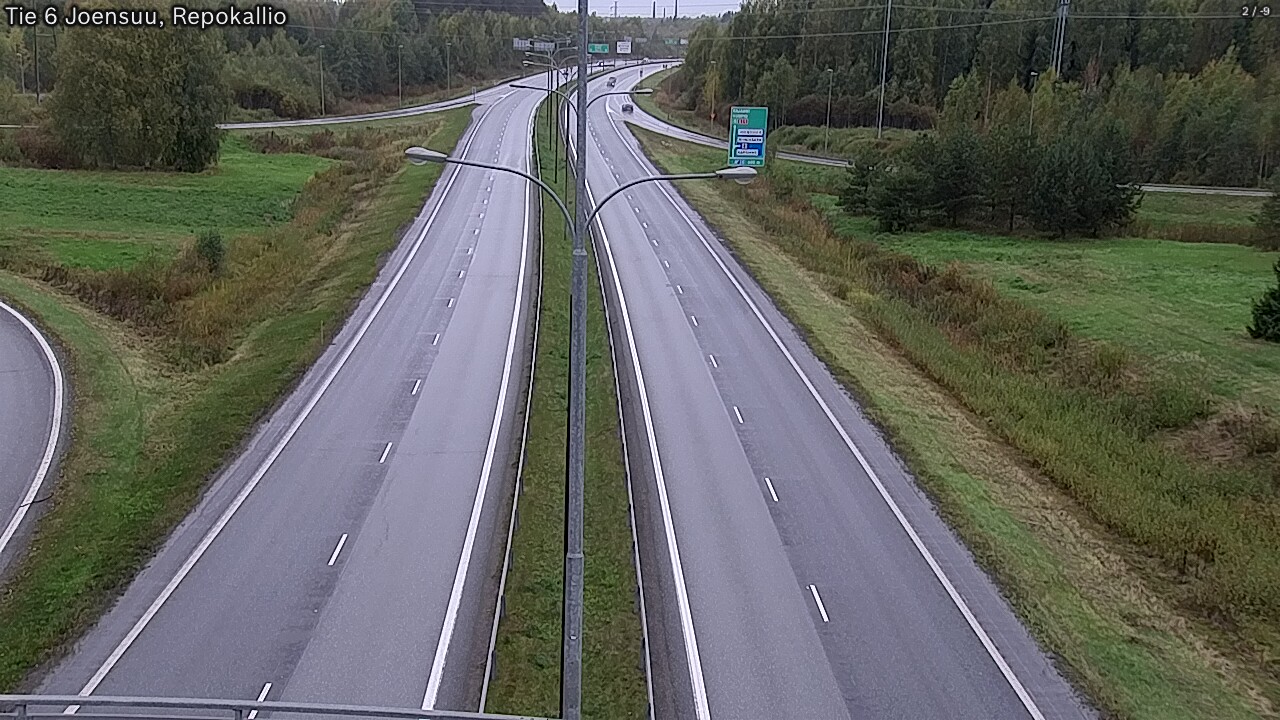 Kelikamerat Kuva Tie 6 Joensuu, Repokallio, Joensuu, Pohjois-Karjala