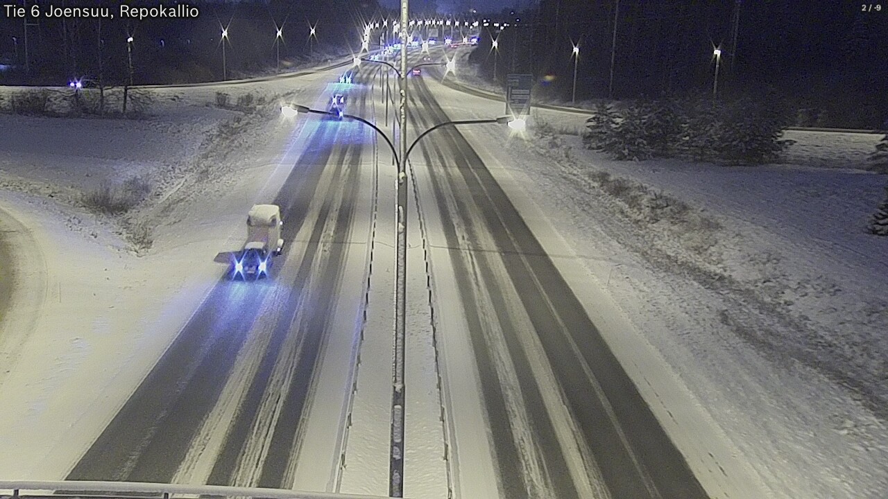 Kelikamerat Kuva Tie 6 Joensuu, Repokallio, Joensuu, Pohjois-Karjala