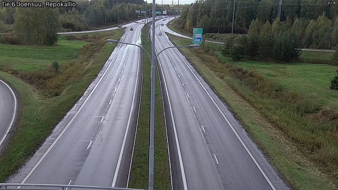 Kelikamerat Kuva Tie 6 Joensuu, Repokallio, Joensuu, Pohjois-Karjala