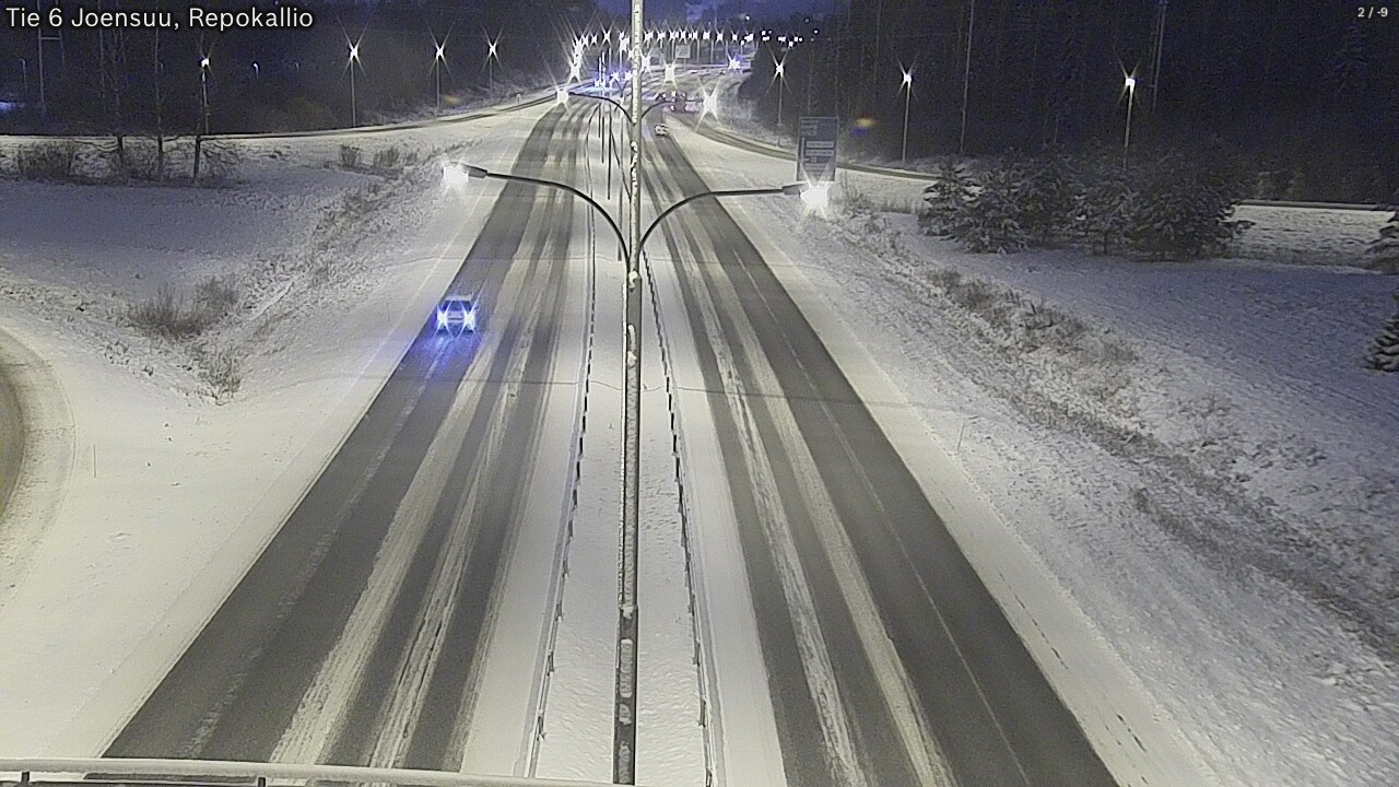 Kelikamerat Kuva Tie 6 Joensuu, Repokallio, Joensuu, Pohjois-Karjala