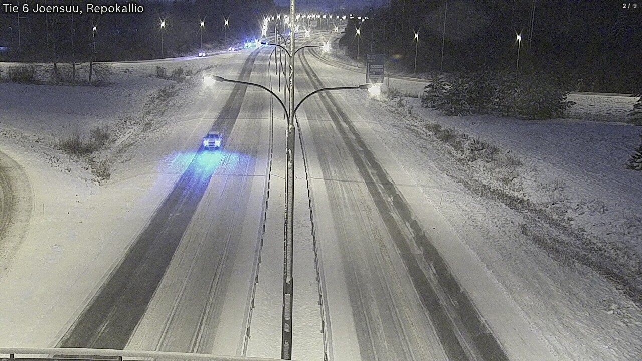 Kelikamerat Kuva Tie 6 Joensuu, Repokallio, Joensuu, Pohjois-Karjala