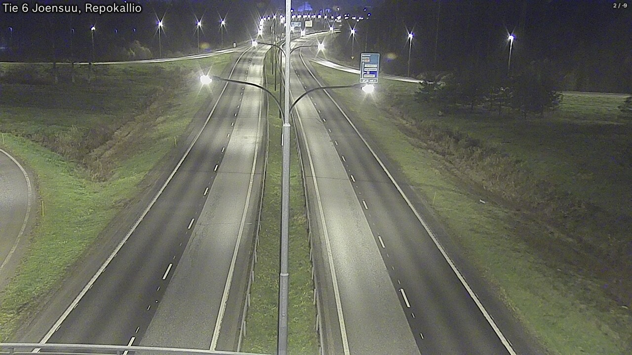 Kelikamerat Kuva Tie 6 Joensuu, Repokallio, Joensuu, Pohjois-Karjala