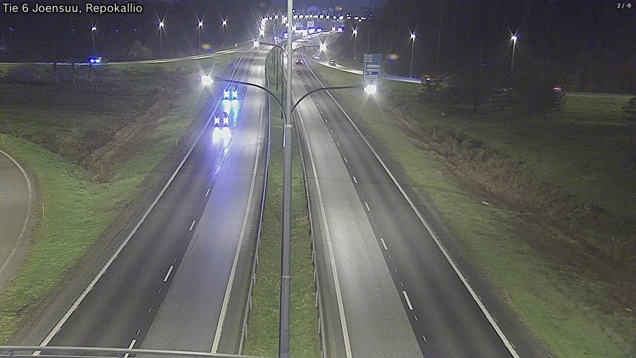 Kelikamerat Kuva Tie 6 Joensuu, Repokallio, Joensuu, Pohjois-Karjala