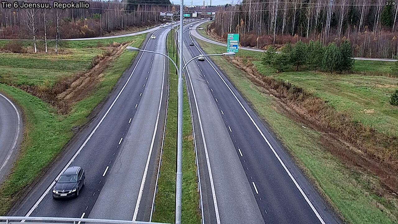 Kelikamerat Kuva Tie 6 Joensuu, Repokallio, Joensuu, Pohjois-Karjala