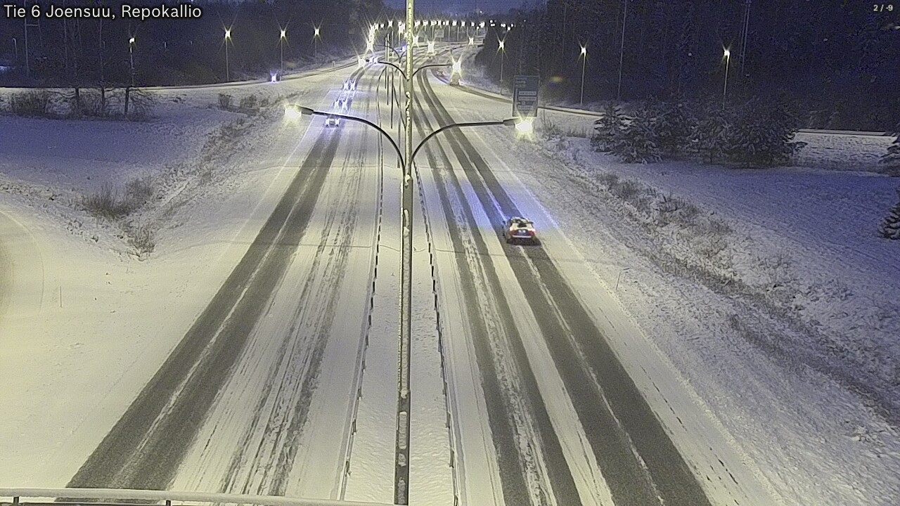 Kelikamerat Kuva Tie 6 Joensuu, Repokallio, Joensuu, Pohjois-Karjala