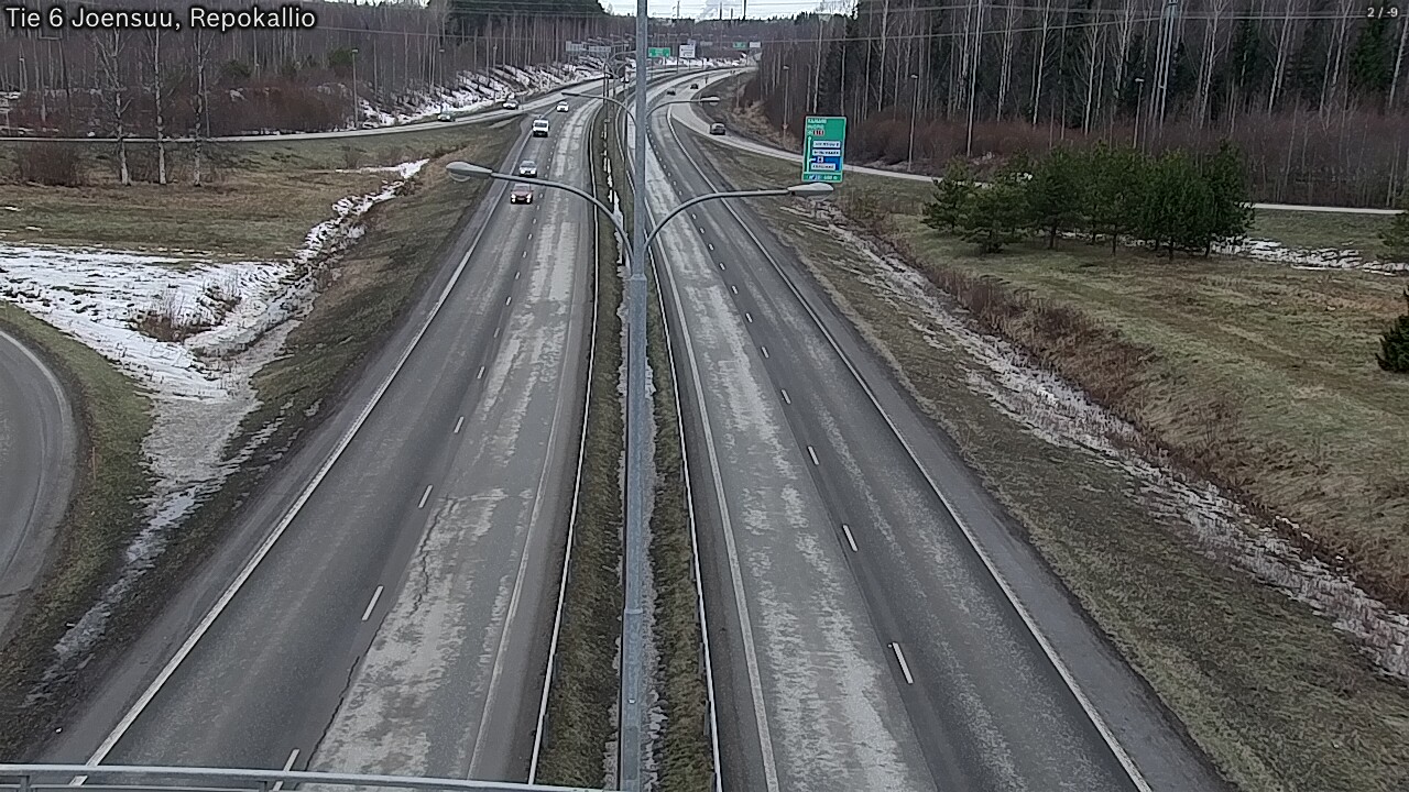 Kelikamerat Kuva Tie 6 Joensuu, Repokallio, Joensuu, Pohjois-Karjala