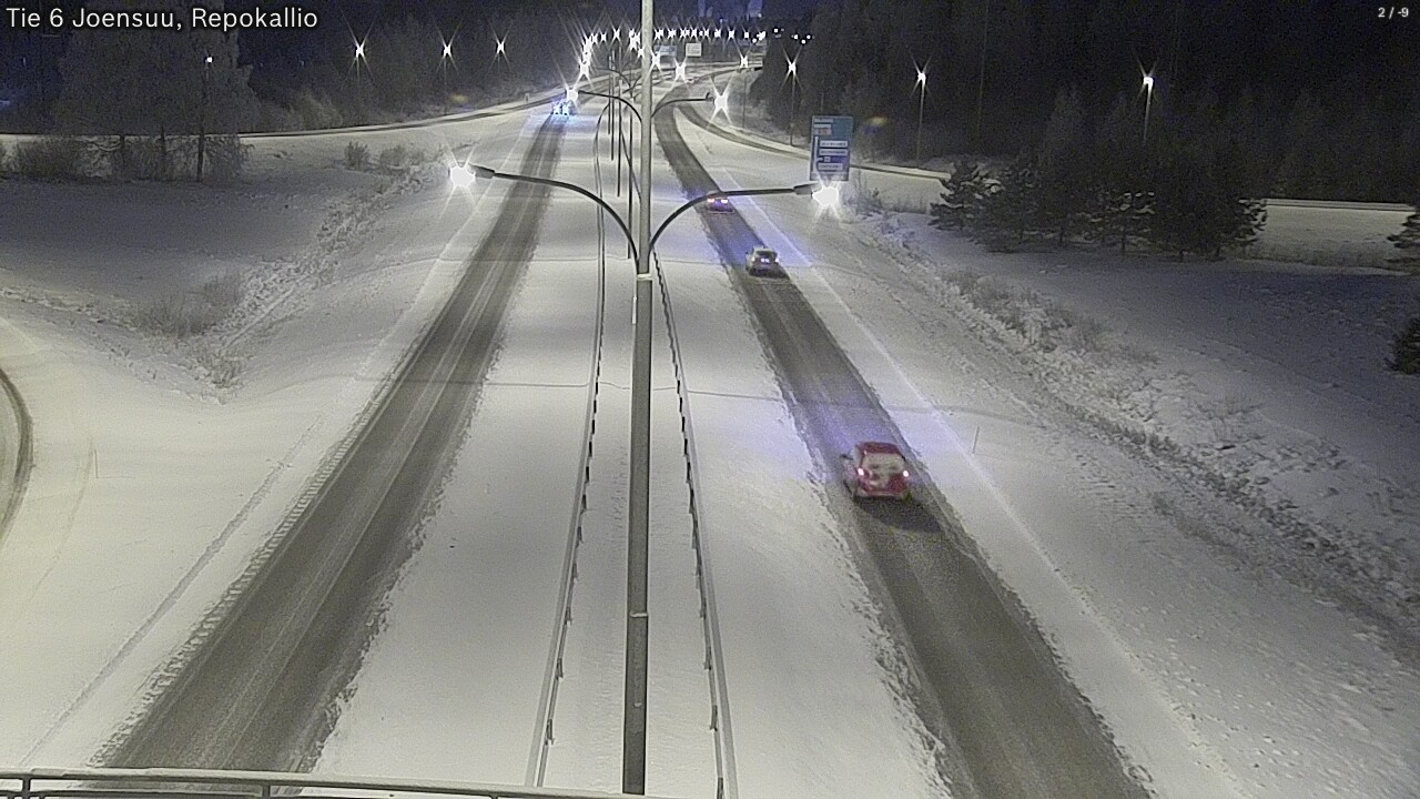 Kelikamerat Kuva Tie 6 Joensuu, Repokallio, Joensuu, Pohjois-Karjala