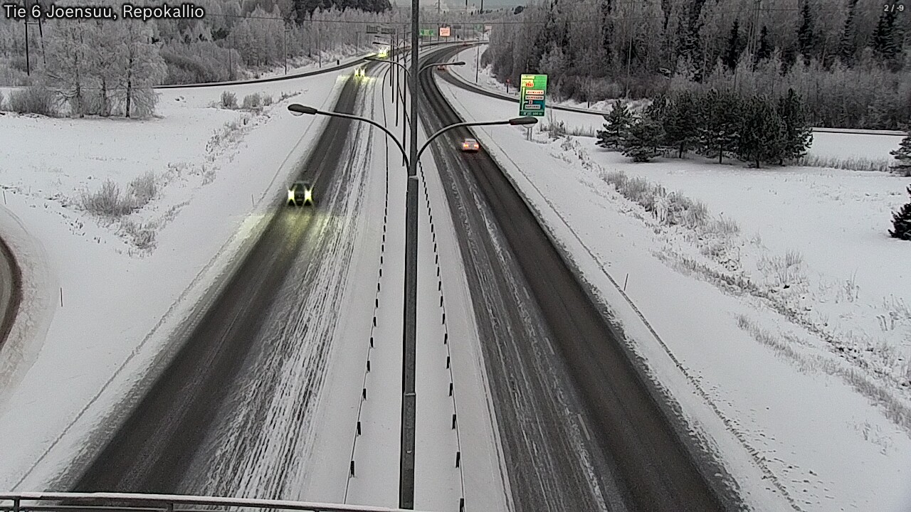 Kelikamerat Kuva Tie 6 Joensuu, Repokallio, Joensuu, Pohjois-Karjala