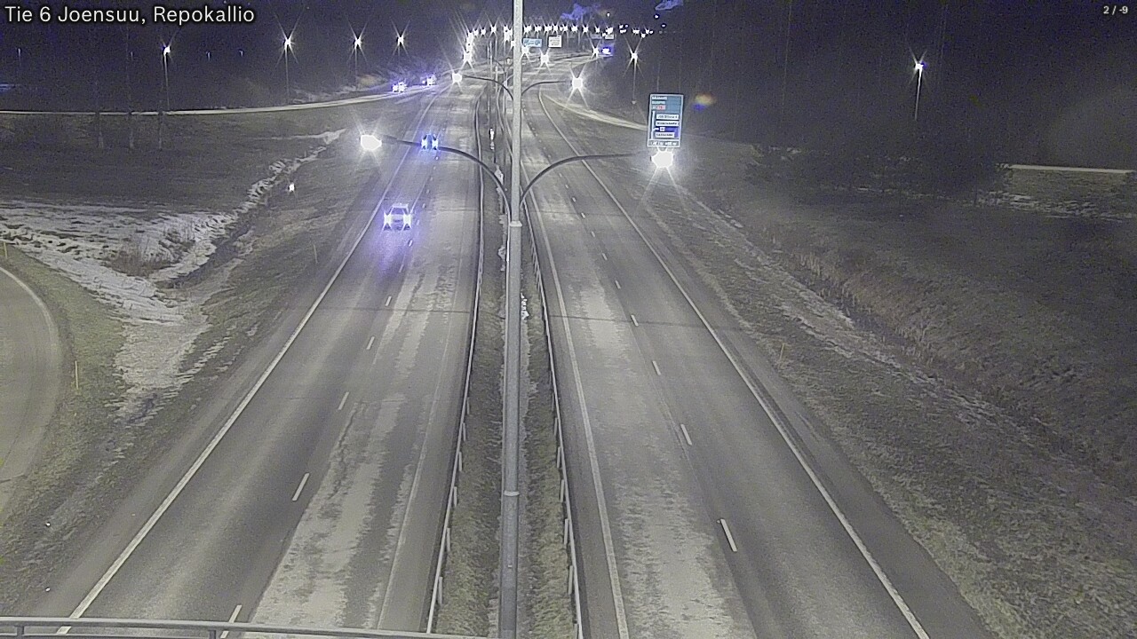 Kelikamerat Kuva Tie 6 Joensuu, Repokallio, Joensuu, Pohjois-Karjala