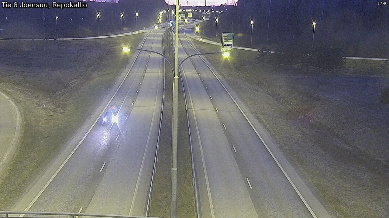 Kelikamerat Kuva Tie 6 Joensuu, Repokallio, Joensuu, Pohjois-Karjala