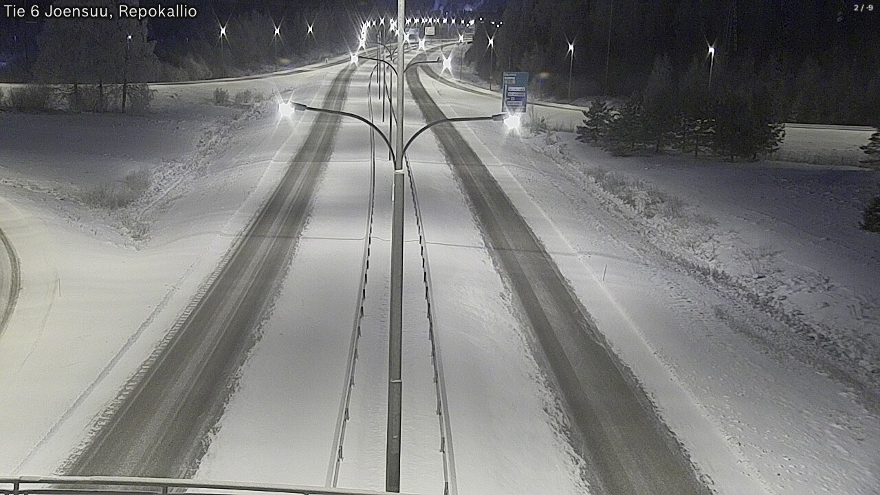 Kelikamerat Kuva Tie 6 Joensuu, Repokallio, Joensuu, Pohjois-Karjala