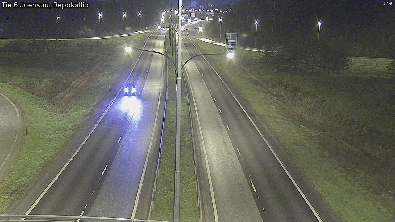 Kelikamerat Kuva Tie 6 Joensuu, Repokallio, Joensuu, Pohjois-Karjala