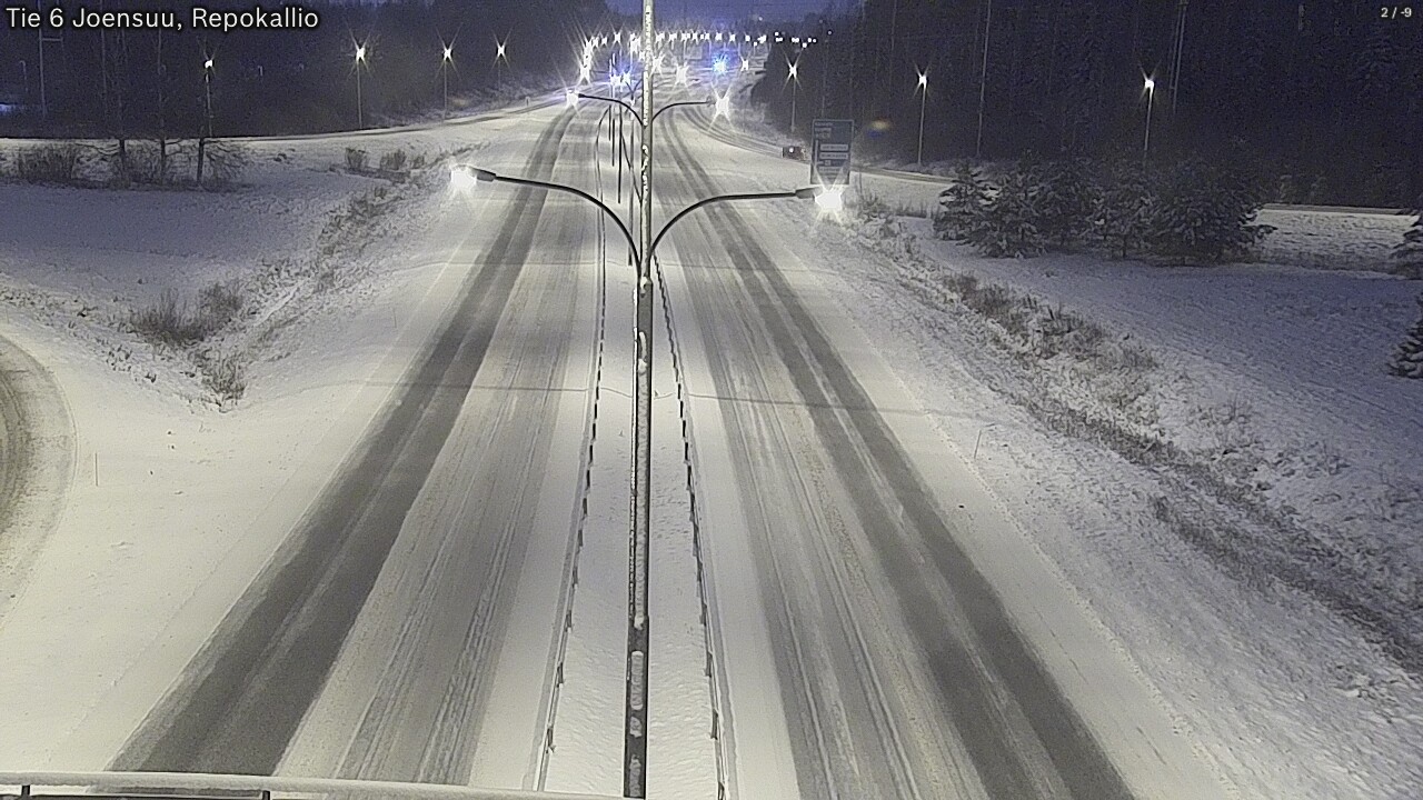 Kelikamerat Kuva Tie 6 Joensuu, Repokallio, Joensuu, Pohjois-Karjala