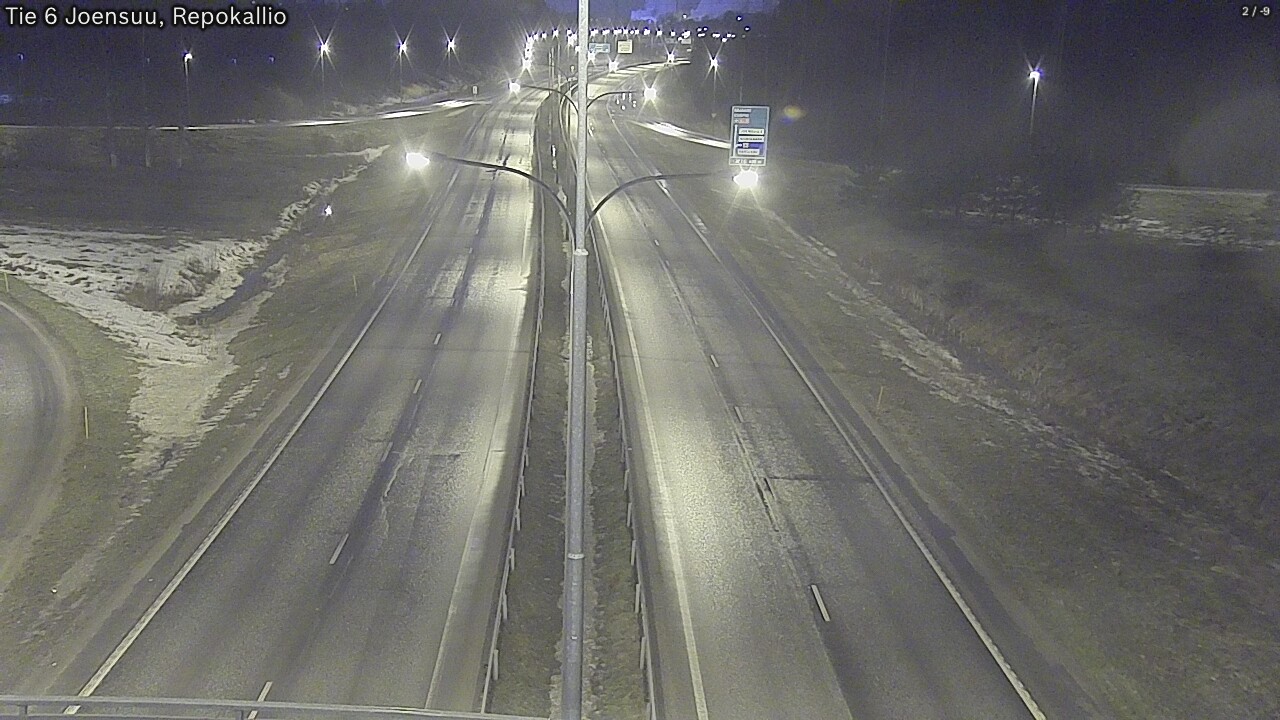 Kelikamerat Kuva Tie 6 Joensuu, Repokallio, Joensuu, Pohjois-Karjala