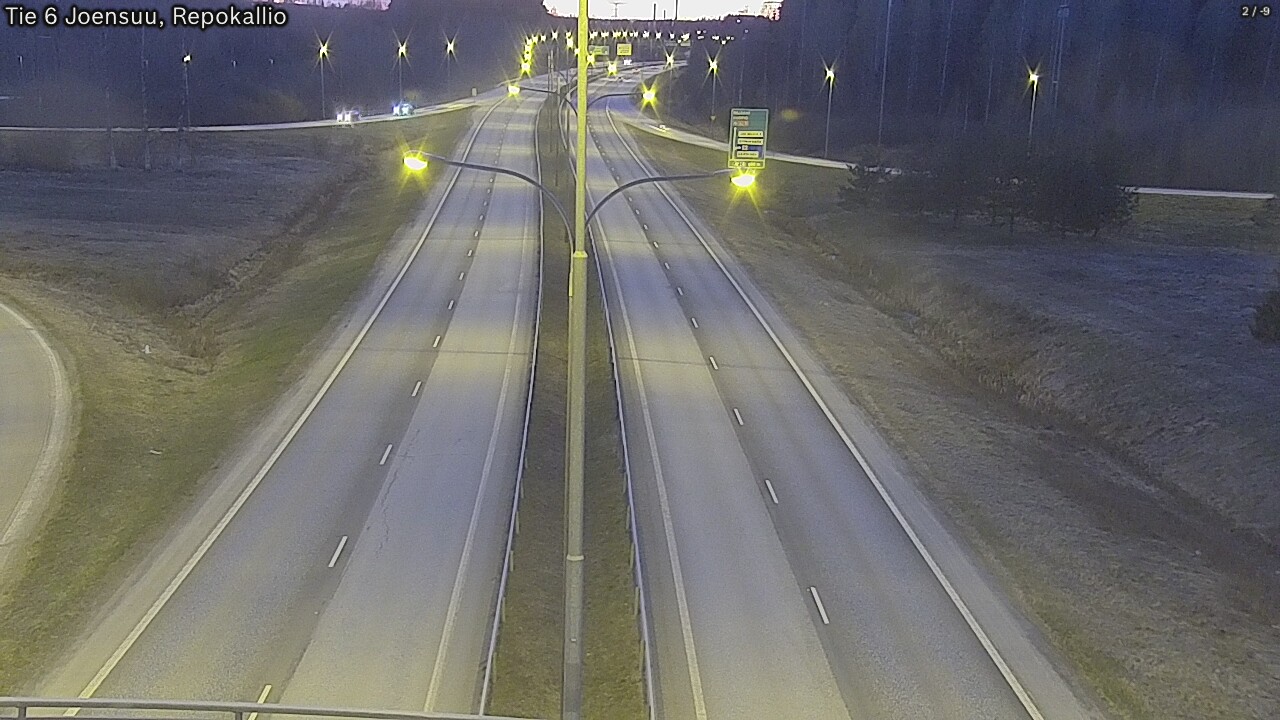 Kelikamerat Kuva Tie 6 Joensuu, Repokallio, Joensuu, Pohjois-Karjala