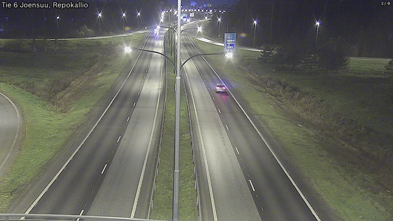 Kelikamerat Kuva Tie 6 Joensuu, Repokallio, Joensuu, Pohjois-Karjala