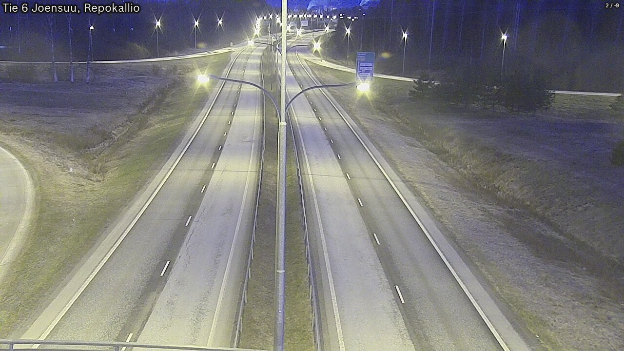 Kelikamerat Kuva Tie 6 Joensuu, Repokallio, Joensuu, Pohjois-Karjala
