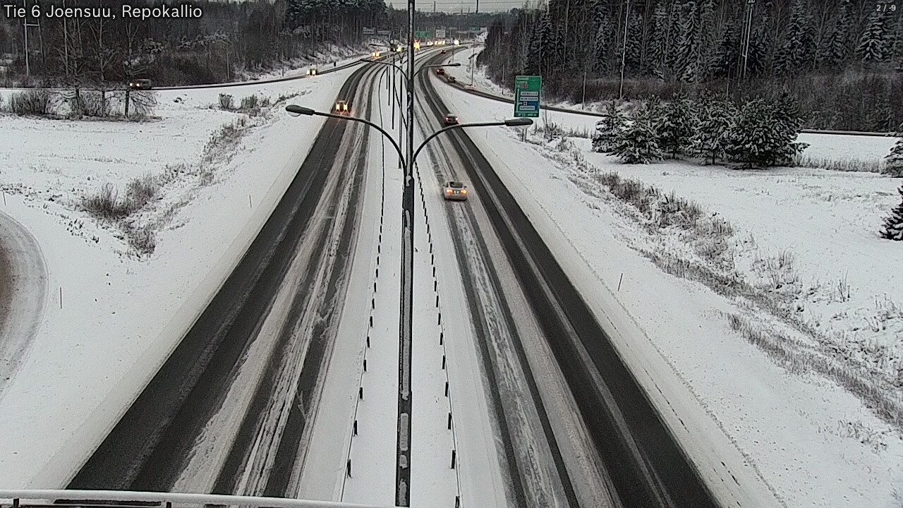 Kelikamerat Kuva Tie 6 Joensuu, Repokallio, Joensuu, Pohjois-Karjala