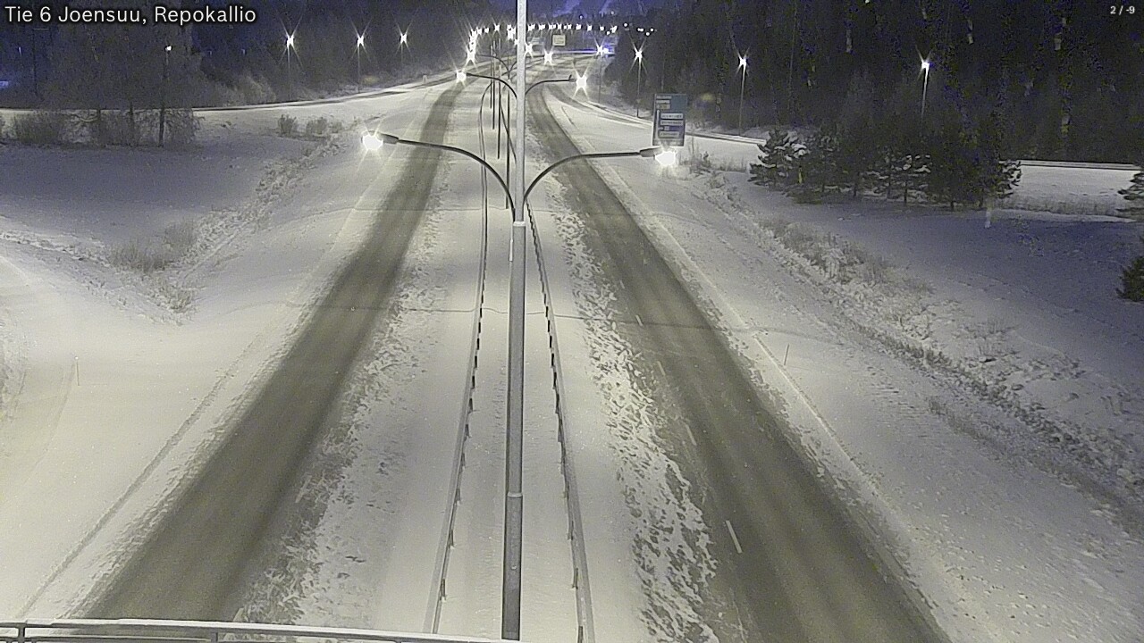 Kelikamerat Kuva Tie 6 Joensuu, Repokallio, Joensuu, Pohjois-Karjala