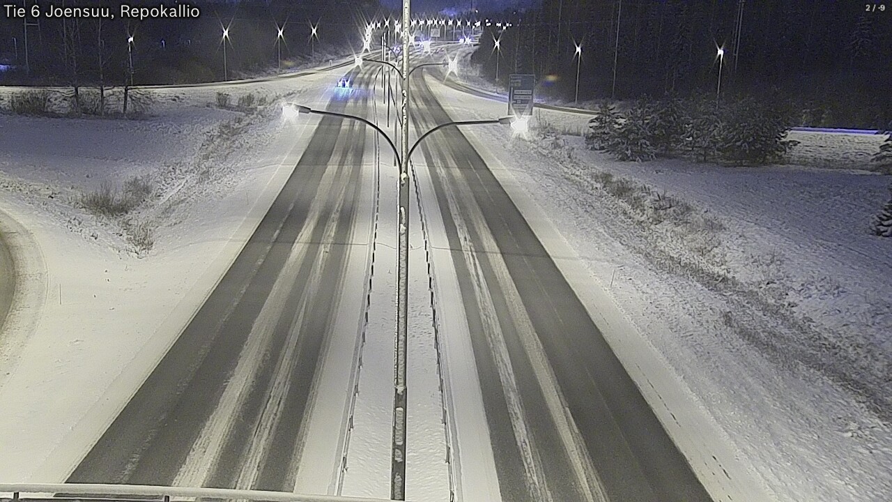 Kelikamerat Kuva Tie 6 Joensuu, Repokallio, Joensuu, Pohjois-Karjala