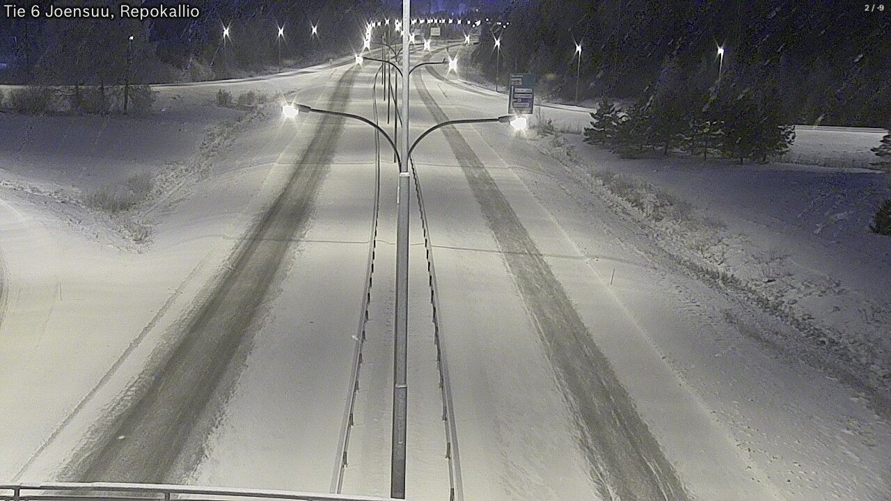 Kelikamerat Kuva Tie 6 Joensuu, Repokallio, Joensuu, Pohjois-Karjala