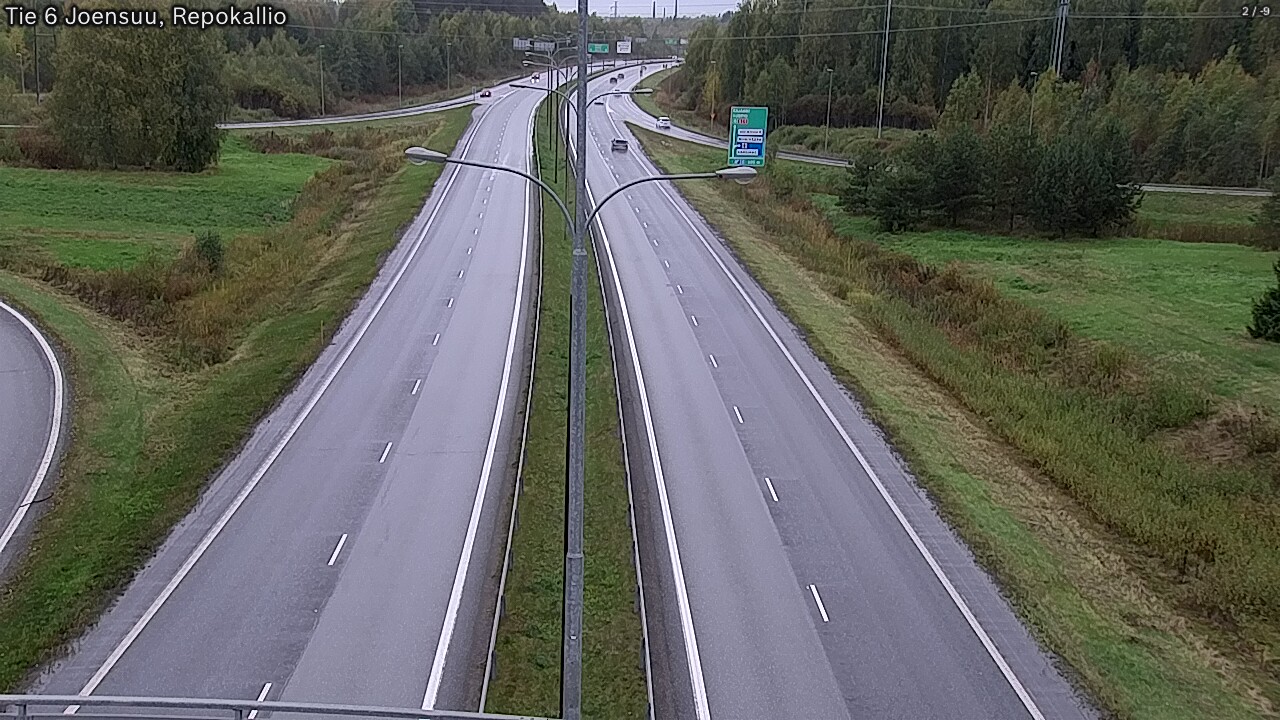 Kelikamerat Kuva Tie 6 Joensuu, Repokallio, Joensuu, Pohjois-Karjala