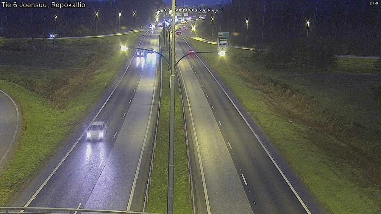 Kelikamerat Kuva Tie 6 Joensuu, Repokallio, Joensuu, Pohjois-Karjala