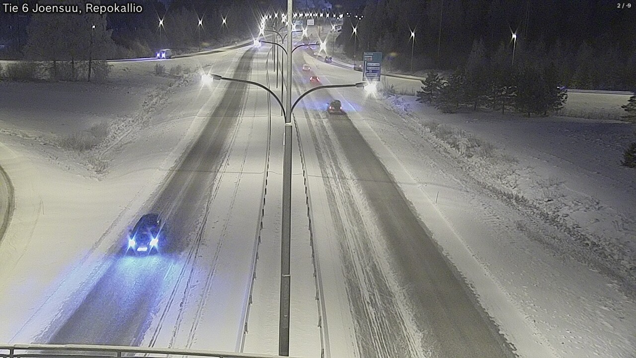 Kelikamerat Kuva Tie 6 Joensuu, Repokallio, Joensuu, Pohjois-Karjala