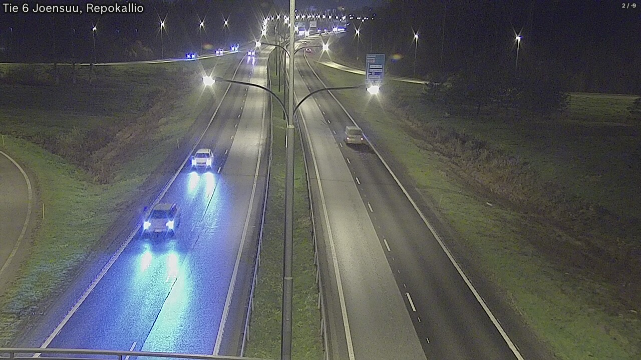 Kelikamerat Kuva Tie 6 Joensuu, Repokallio, Joensuu, Pohjois-Karjala