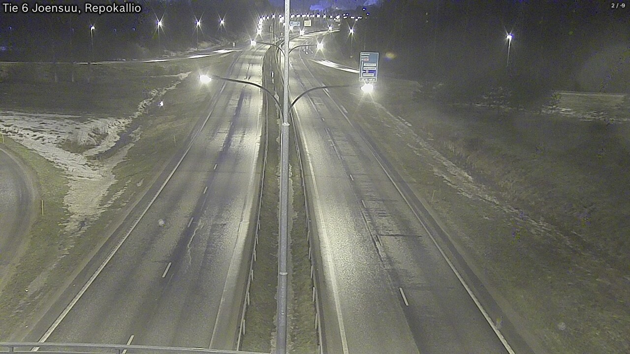 Kelikamerat Kuva Tie 6 Joensuu, Repokallio, Joensuu, Pohjois-Karjala